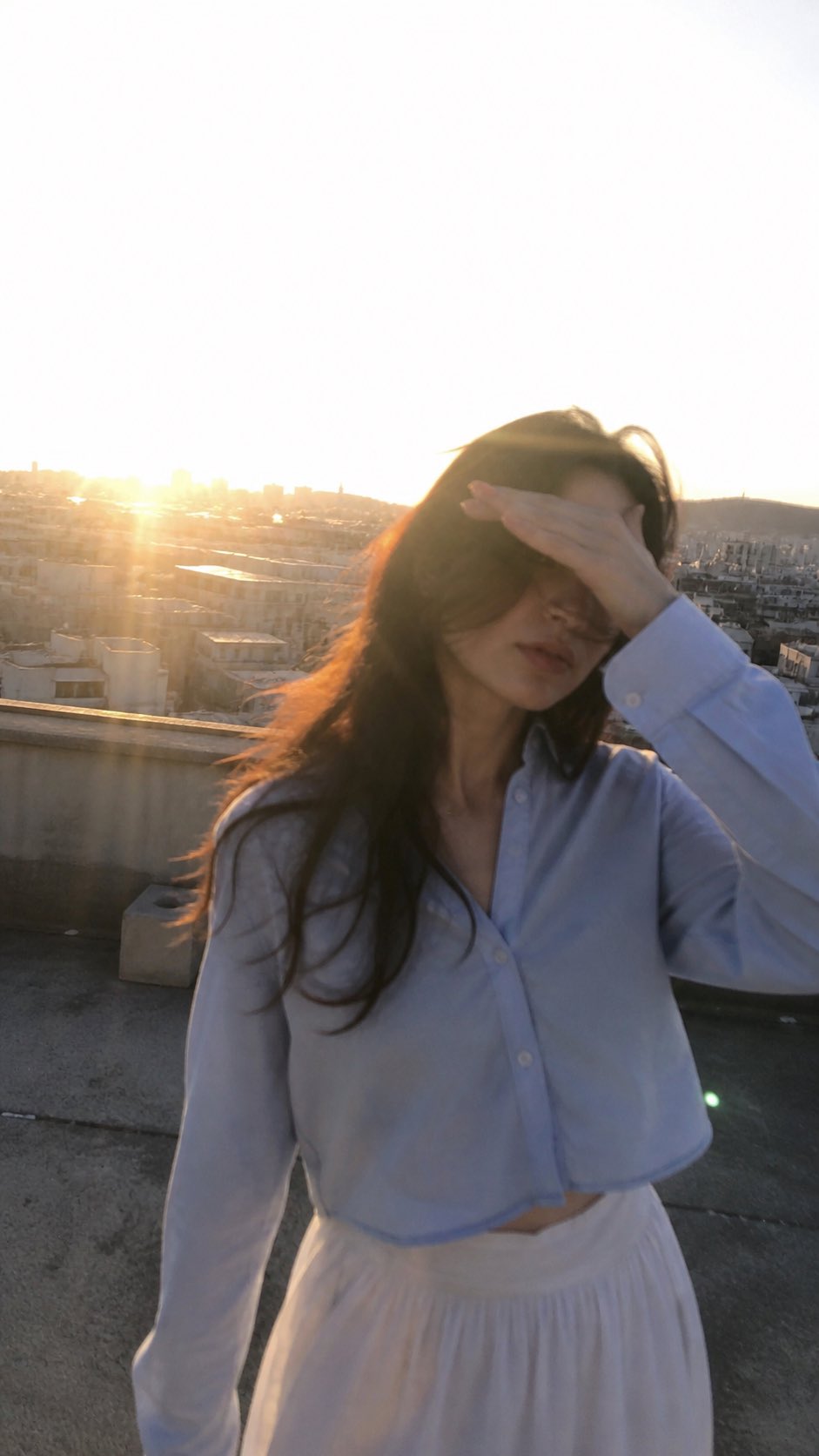 AI prompt example image: Self simulation archive snapshot in Portrait & People