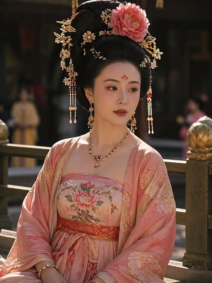 AI prompt example image: Yang Guifei realistic photo in Portrait & People